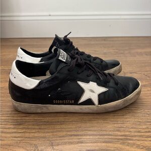 Golden goose superstar size 39 black & white